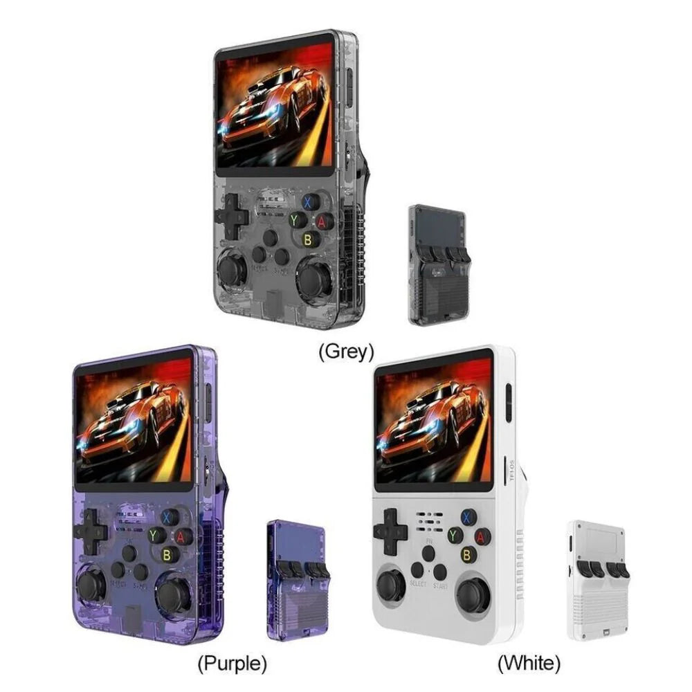 R36S Handheld Game Console 3.5-inch Retro Handheld Video Games Consoles 64GB Built-in 15000 Games