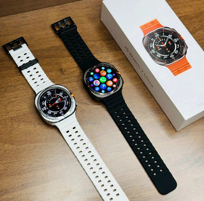 Js Watch7 Ultra Smart Watch 1.43 Amoled Display Waterproof Ip68 Smart Watch With Fitcloudpro App