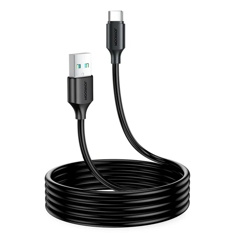 Joyroom S-a25 Light-speed Series 3a Fast Charging Data Cable (usb-a To Type-c) 1.2m-black