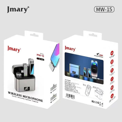Jmary Mw-15 2.4g Wireless Microphone For Mobile (lightning) & Type C