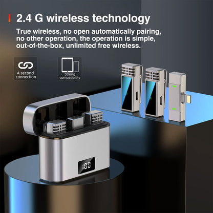 Jmary Mw-15 2.4g Wireless Microphone For Mobile (lightning) & Type C