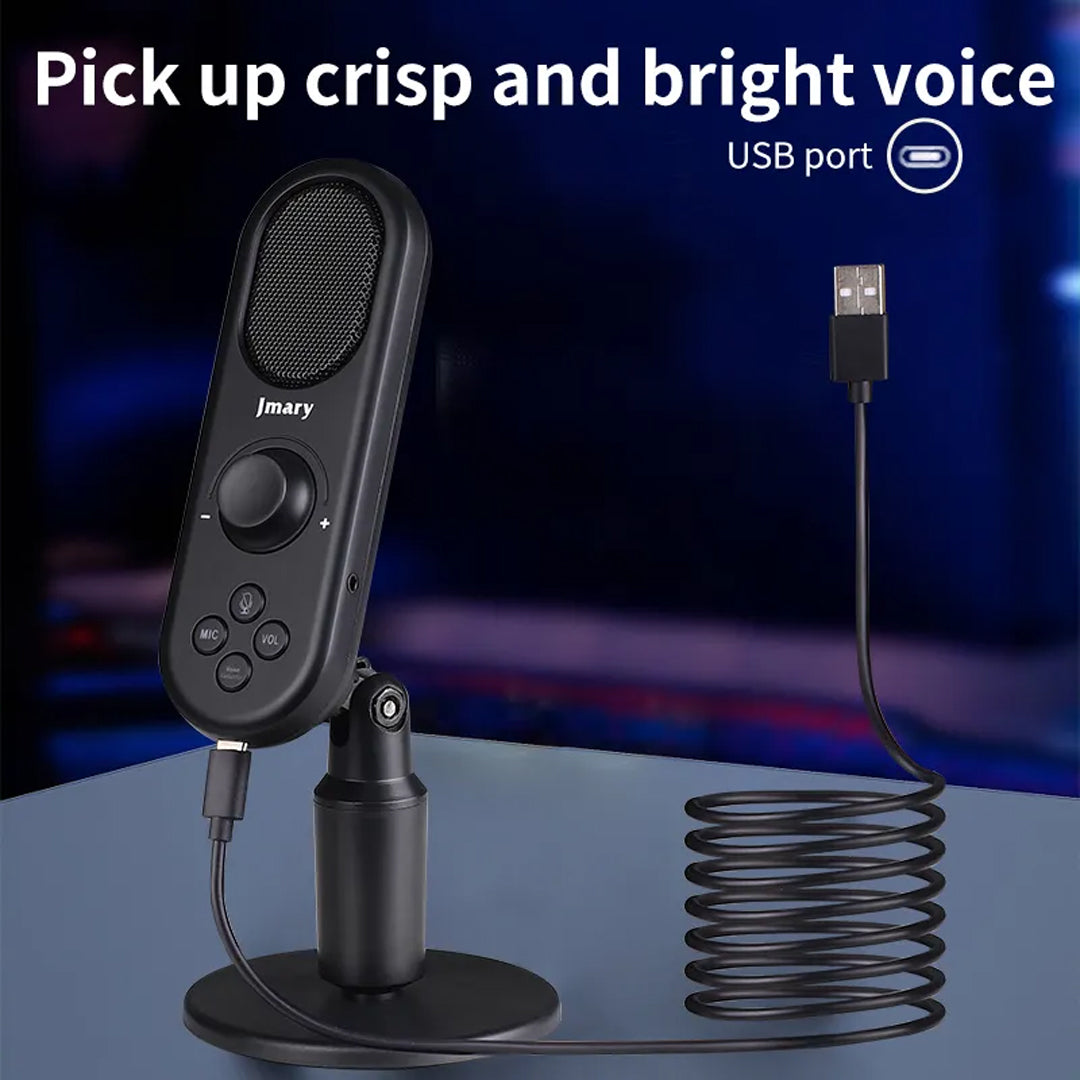 Jmary Mc-pw7 Professional Usb Microphone With Noise Reduction