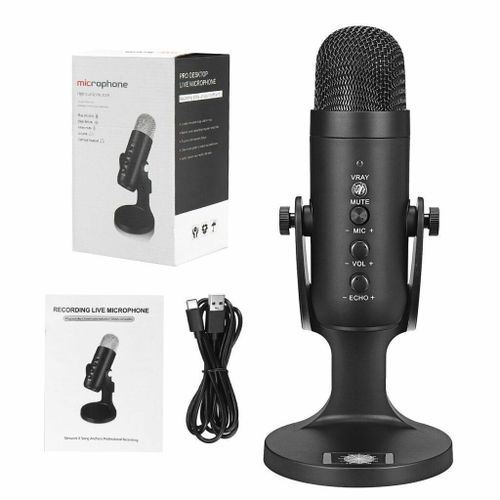 Jmary Mc-pw8 Professional Usb Microphone For Podcasting With Noise Reduction