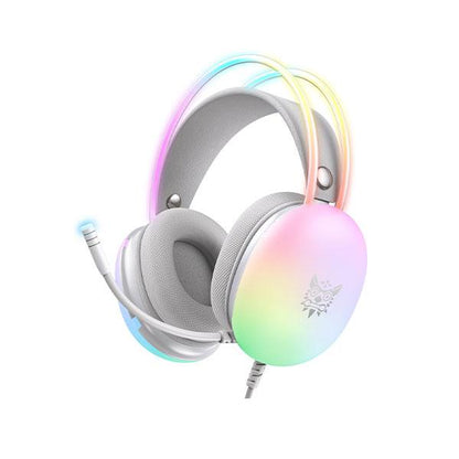 Onikuma-x25 Pro Rgb Head Beam With Mic 3.5mm Durable Stereo Surround Gaming Headse
