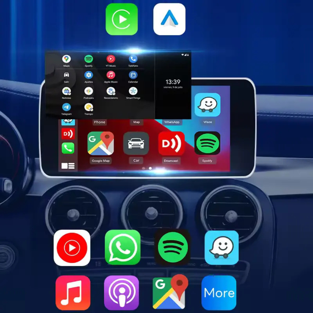 Carlinkit Wireless CarPlay Magic Box 2.0 – Android 11 AI Box, Netflix, YouTube, 2GB+16GB