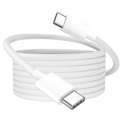 Iphone Pd 60w Fast Charging Nylon Type-c To C Cable For Iphone 15 Pro Max (1m)