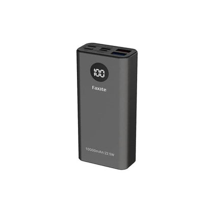 Faxite M10pro 10000mah 22.5w Metal Digital Display Quick Charge 4.0 Power Bank