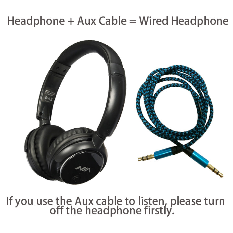 Nia Q6 Bluetooth Wireless Headphone