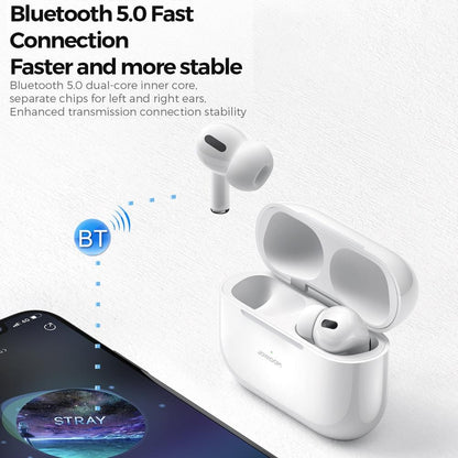 Joyroom Jr-t03s Pro Anc Noise Cancellation With Pop Up Windows Wireless Earbuds Original White