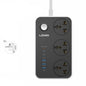 Ldnio Sc3604c 2500w Power Extension 3 Socket 3 Usb-a + 3 Usb-c 2m