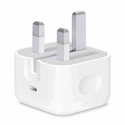 IPHONE USB-C PD 20W Power Adapter Charger 3 pin (UK PIN)