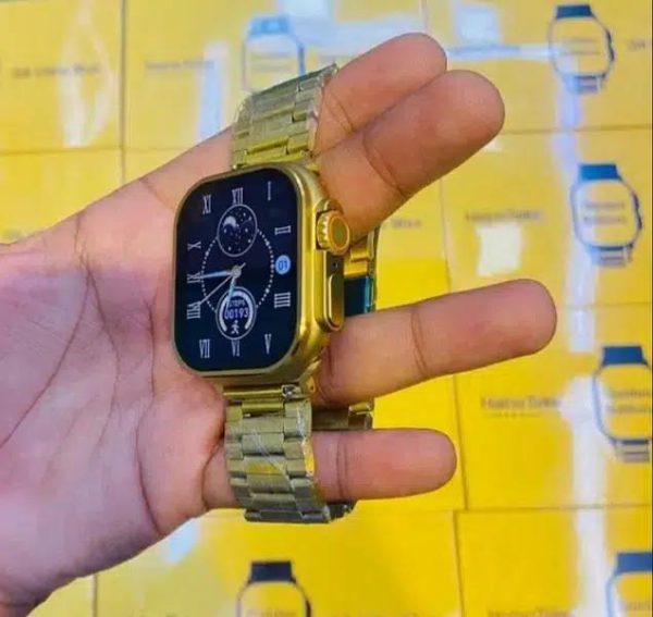 G9 Ultra Pro Gold Color Edition Series 9 Smart Watch With Qdfit Pro App