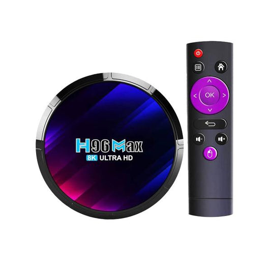 H96 Max For Led Lcd Android Tv 13.0 Version Tv Box 4+64gb