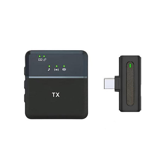 Sx8 Type-c Single / Dual Professional Lavalier Wireless Microphone For Interview, Vlog, Live Mic Noise Reduction