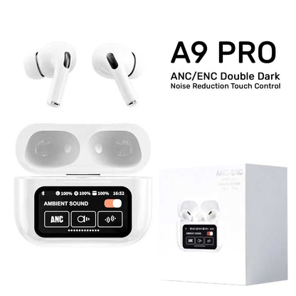 A9 Pro Apple Airpods Anc/enc Zhongkelqnxun Touch Control Bt 5.4 Earbuds
