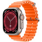X8 Plus Ultra Smart Watch Series 8 Nfc 2.08 Inch Always-on Display & Wireless Charging 49mm With Wearfit Pro App Orange